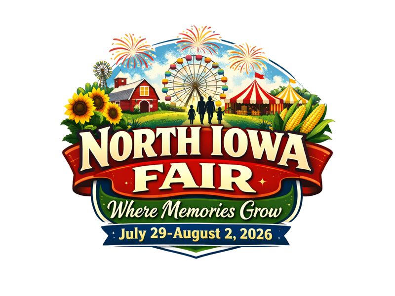 Logo for 2026 North Iowa Fair