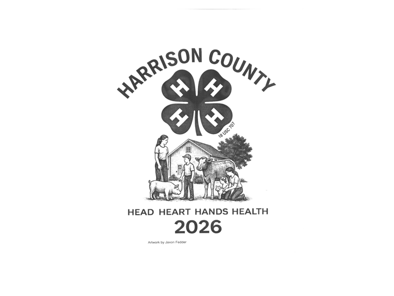 Logo for 2026 Harrison County Fair